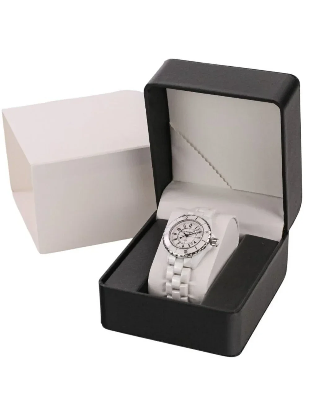 Chanel White Ceramic Quartz Watch Dial